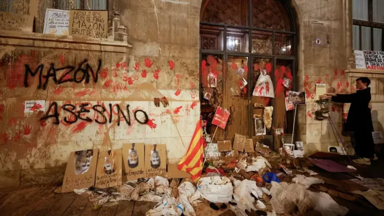 valencia protest