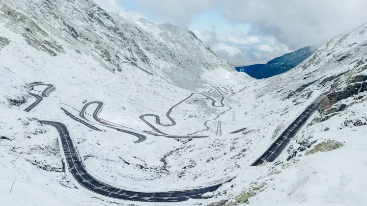 transfagarasan iarna