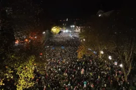 /ВИДЕО/ В Тбилиси вновь проходят массовые протесты: полиция разгоняет демонстрантов слезоточивым газом