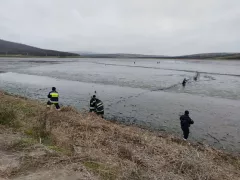 В Теленештском районе спасатели вытащили из болота тонущего мужчину