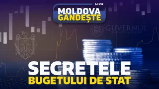 /PROMO/ Salarii mai mari, dar din ce bani? Despre secretele bugetului de stat - de la 17:45, la „Moldova Gândește LIVE”