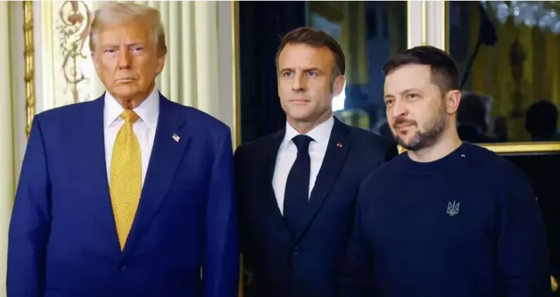 зеленский трамп макрон
