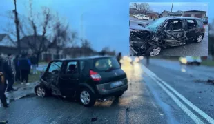 В Комрате столкнулись три машины: понадобилось вмешательство специальной бригады медиков