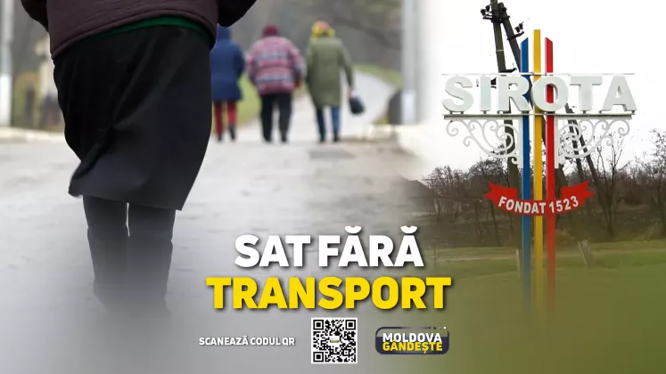 MOLDOVA GANDESTE - 14 12 2024 - COVER reportaj SIROTA TRANSPORT