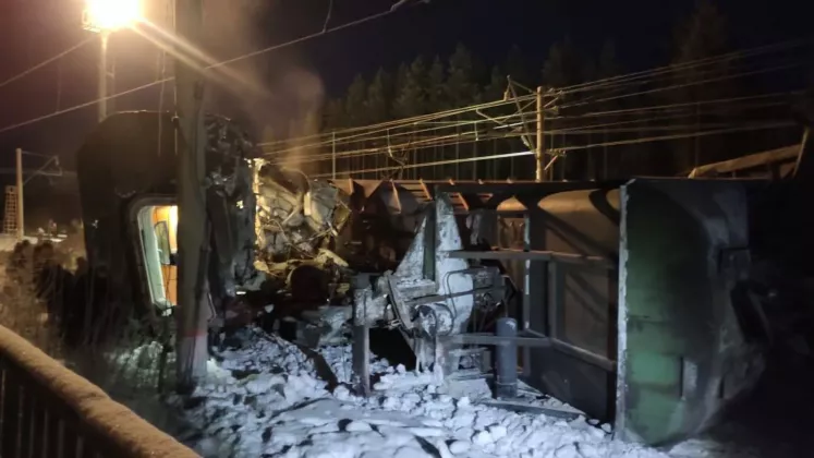 accident feroviar murmansk