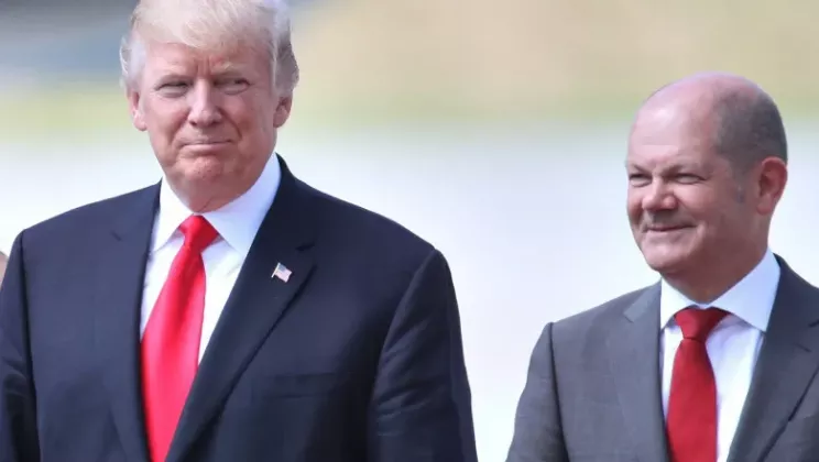 Trump scholz