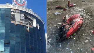 /VIDEO/ Accident aviatic în Turcia: Un elicopter de ambulanță a lovit un spital