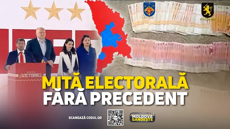 MOLDOVA GANDESTE - 21 12 2024 - COVER reportaj ALEGERI FRAUDE