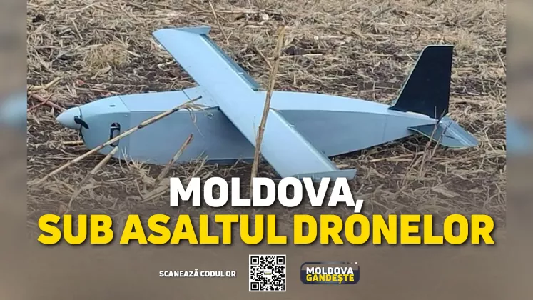 MOLDOVA GANDESTE - 21 12 2024 - COVER reportaj SECURITATE DRONE