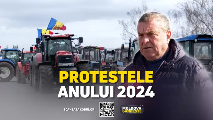 MOLDOVA GANDESTE - 21 12 2024 - COVER reportaj PROTESTE FERMIERI