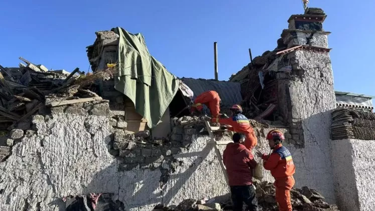 tibet eartquake