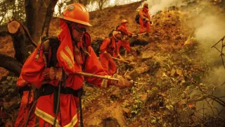 SUA trimit sute de deținuți în California, pentru a ajuta pompierii în stingerea incendiilor de vegetație