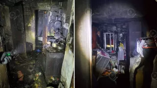 Un bătrân a rămas fără casă din cauza unei lumânări. Incendii în lanț la Tighina