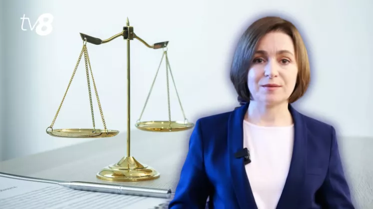 Maia Sandu justiție