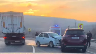 /VIDEO/ Accident frontal în serpentinele periculoase de la Orhei: Cine ar fi vinovatul