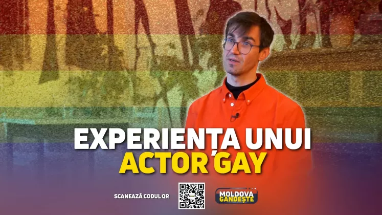 MOLDOVA GANDESTE - 18 01 2024 - COVER reportaj ACTOR HOMO