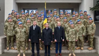 /VIDEO/ O nouă misiune KFOR: Un contigent al Armatei Naționale pleacă în Kosovo