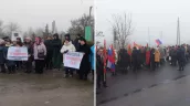 /ВИДЕО/ В Приднестровье организовали протесты против "блокирования поставок газа". Реакция Кишинева
