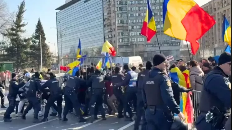 protest românia