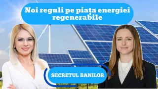 /PROMO/ Secretul banilor: Reguli noi pe piața energiei regenerabile. Discutăm situația creată cu secretara de stat Carolina Novac