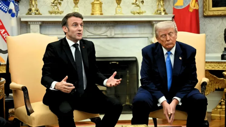 trump macron