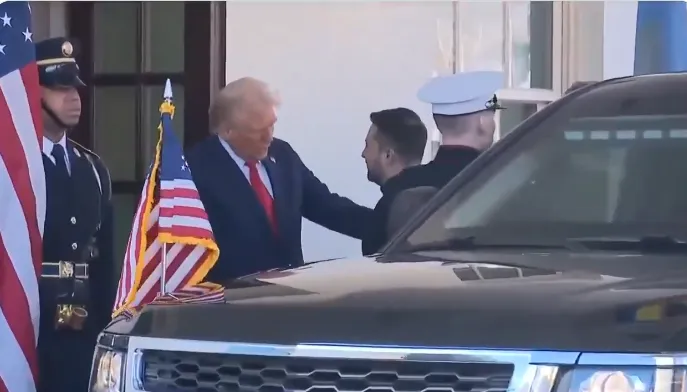 трамп и зеленский 28 февраля 2025