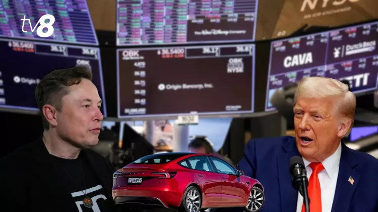 trump musk tesla