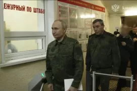 /VIDEO/ Putin, îmbrăcat în haine militare, pe frontul din Kursk: A ordonat armatei „eliberarea completă” a regiunii