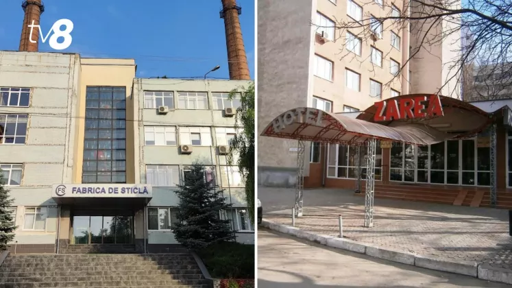 Hotelul Zarea și Fabrica de sticlă