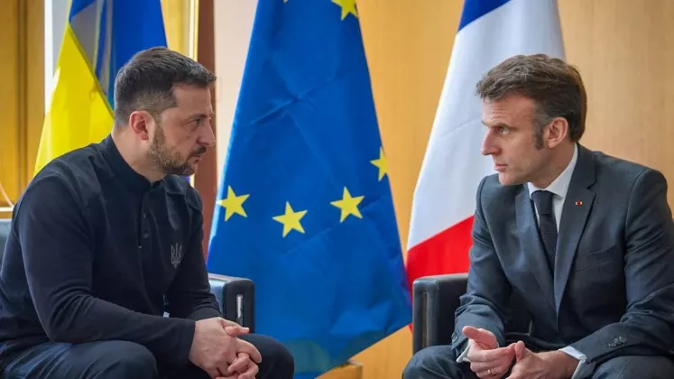 macron zelenski