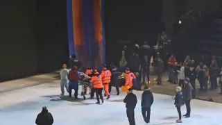 /VIDEO/ Cum se simte acrobata căzută de la înălțime, la Arena Chișinău: Organizatorii exclud o defecțiune tehnică