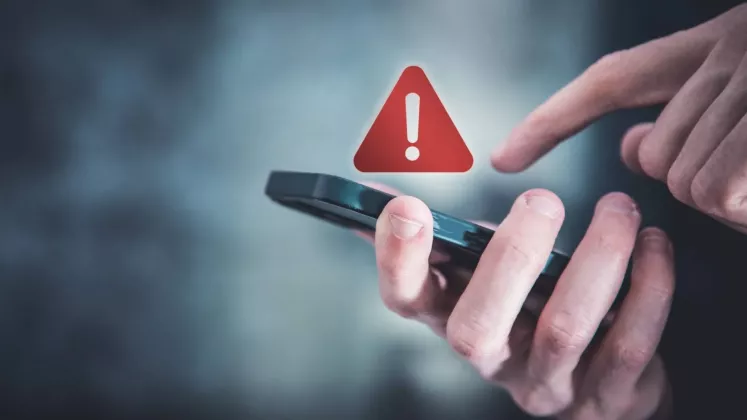 alertă telefon