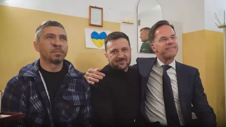zelenski rutte