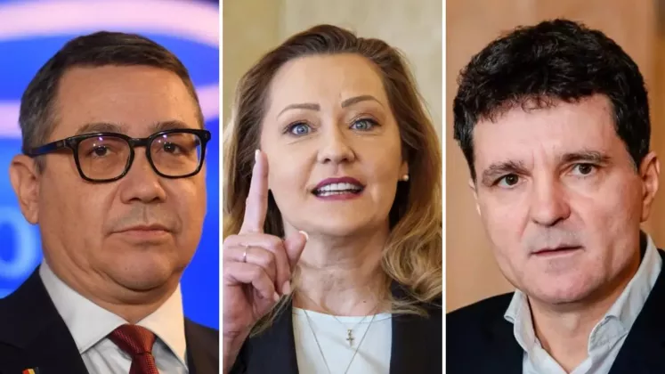 Nicușor Dan Victor Ponta Elena Lasconi