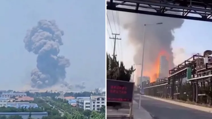 explozie china
