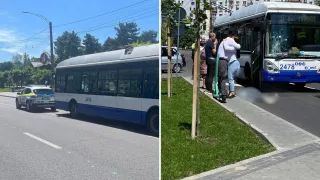 Șofer de troleibuz, trimis în judecată după accidentul mortal de la Botanica. Avocat: „Serioase semne de întrebare”