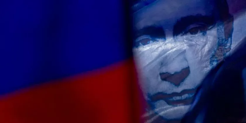 Rusia Putin drapel