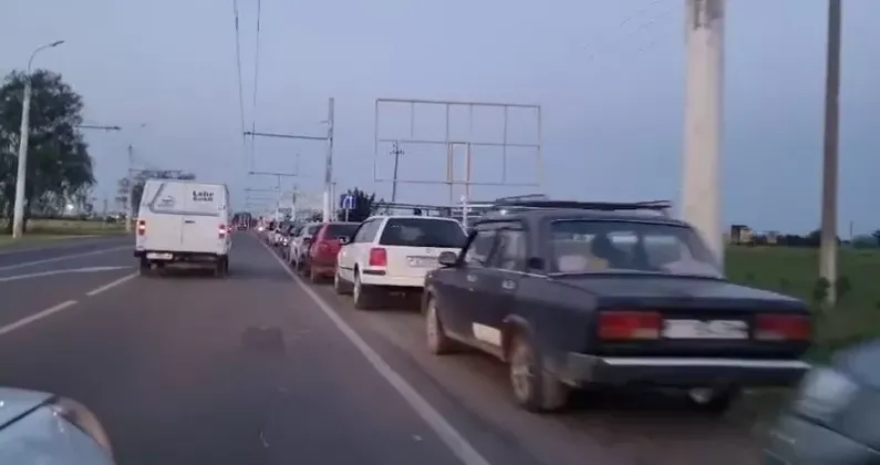 очередь на заправку тирасполь