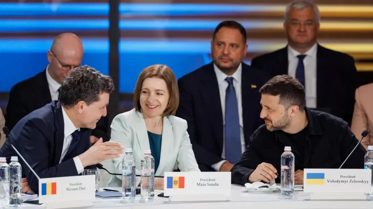 maia sandu nicușor dan volodimir zelenski
