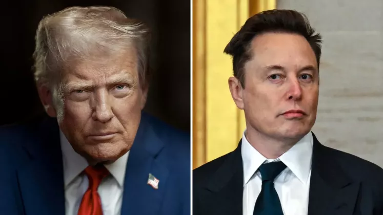 trump si musk