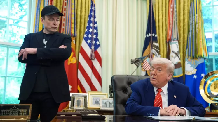 trump musk