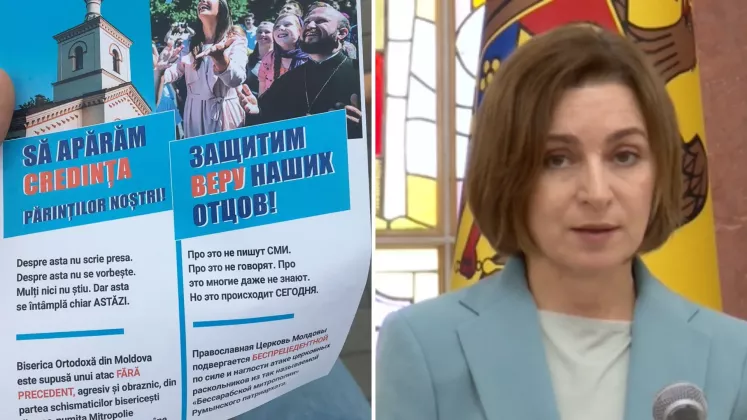maia sandu biserica