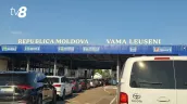 На границе Молдовы фиксируют интенсивное движение: за сутки въехало почти 70 тысяч человек
