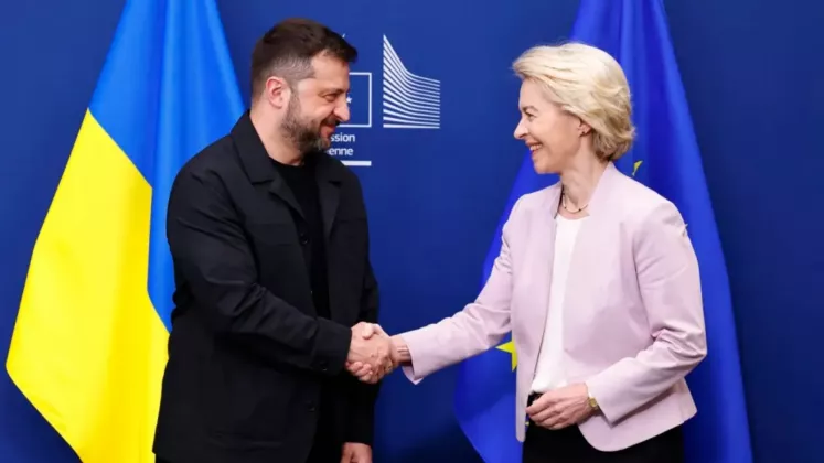 zelenski ursula von der leyen