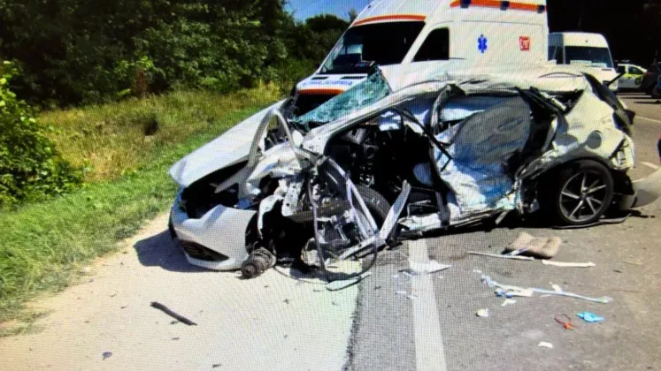 accident strășeni