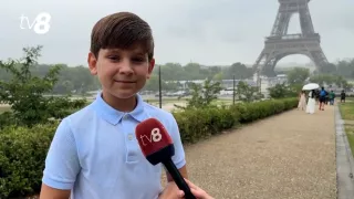 /VIDEO/ Între Moldova și Franța. Mesajul emoționant al lui Carlos Roșca, al cărui tată locuiește la Paris: „Viața bate, viața pupă”