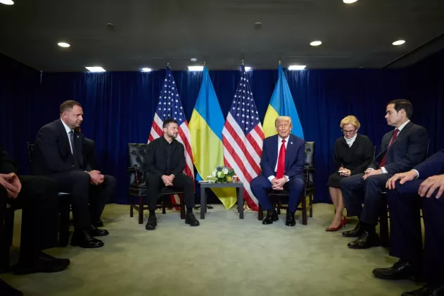 зеленский и трамп 23 сентября 2025
