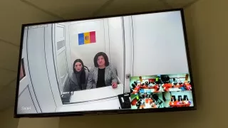 /VIDEO/ Primele imagini cu Evghenia Guțul în pușcărie: Bașcana Găgăuziei rămâne după gratii
