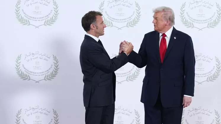 trump macron