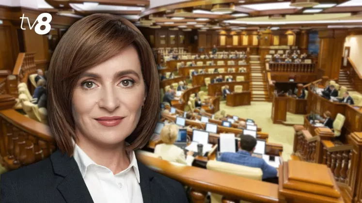 Maia Sandu Parlament